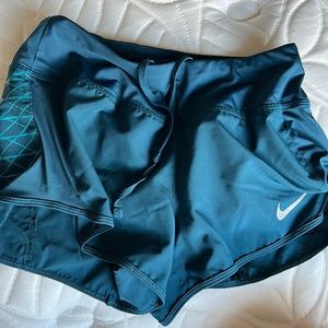 Blue Nike dri-fit shorts